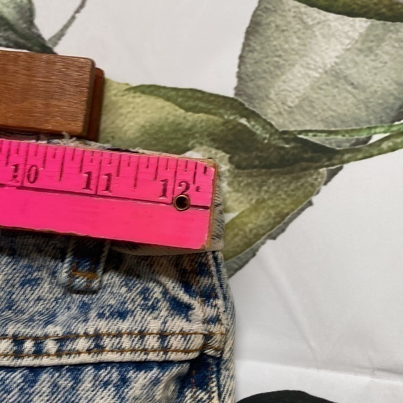 Vintage The fashion academy stone washed denim capris size 5‎ (468) - Picture 9 of 13